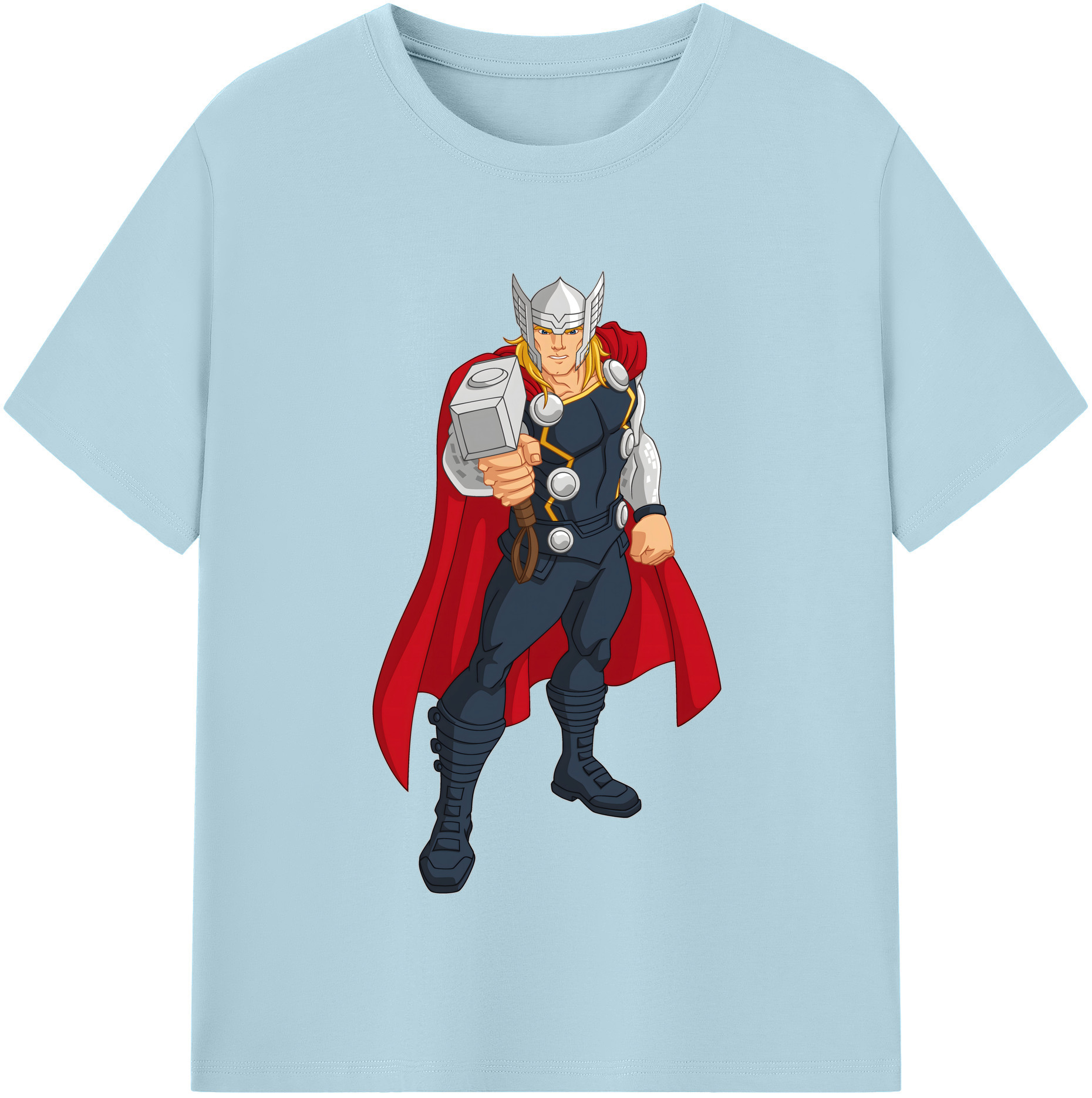 （画像用） アベンジャーズ The Avengers 綿100％半袖Tシャツ（フロントプリント）